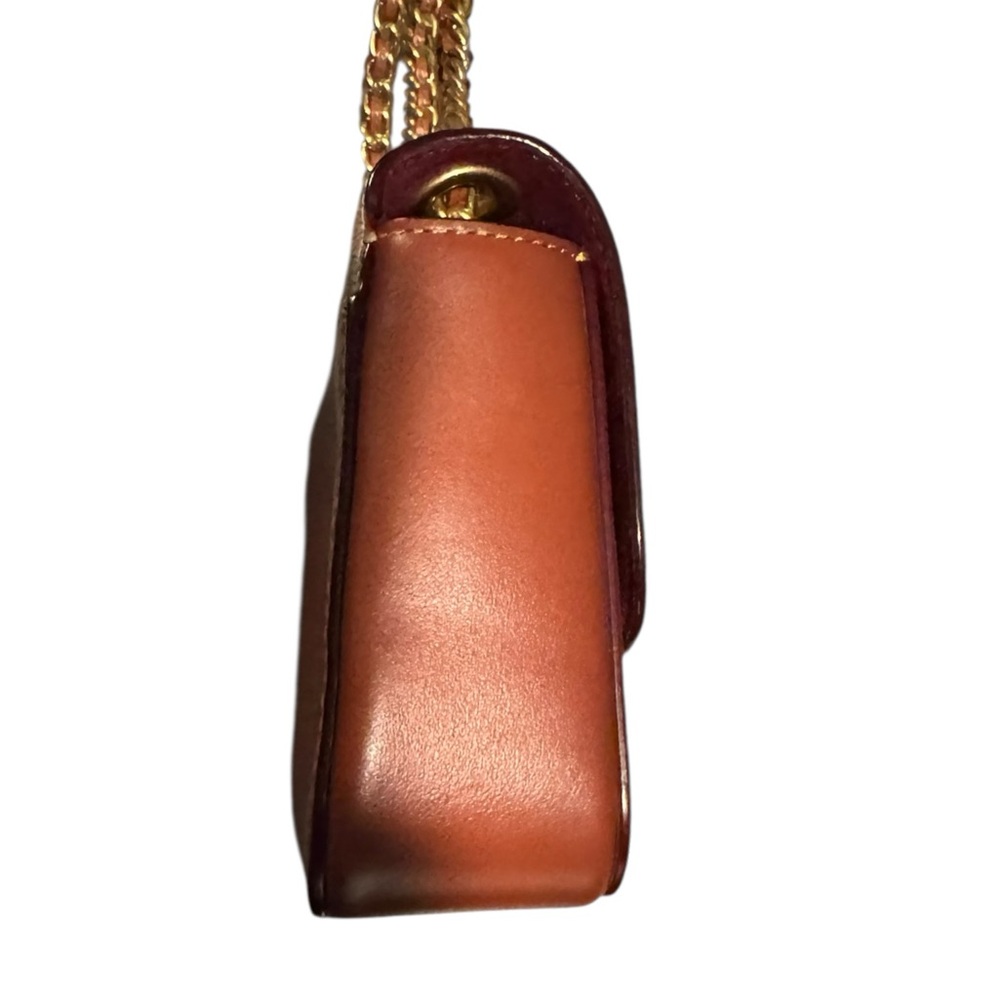 Coach Madison Signature Coated Canvas Mini Shoulder Bag W/ Tea Rose Turnlock NWT - Picture 6 of 10